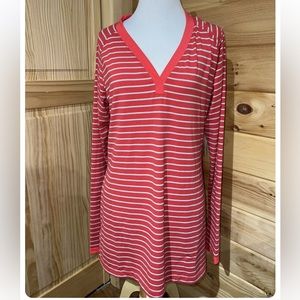 COLUMBIA Omni-Wick Long Sleeve Striped Top Size XS